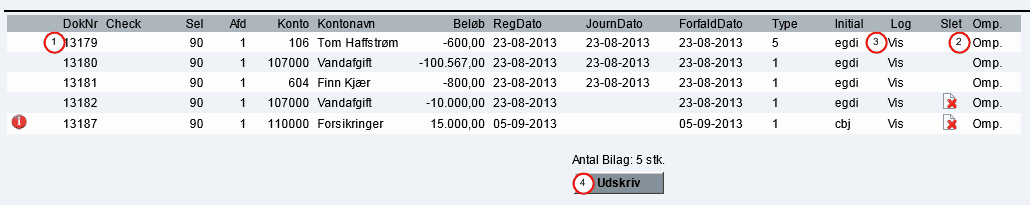 fundet bilag