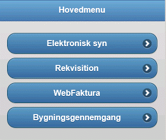 mobil app menu